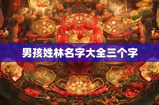 男孩姓林名字大全三个字