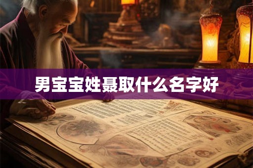 男宝宝姓聂取什么名字好
