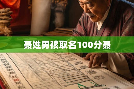 聂姓男孩取名100分聂