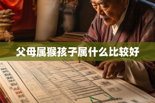 父母属猴孩子属什么比较好