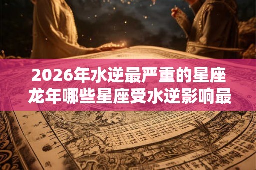 2026年水逆最严重的星座 龙年哪些星座受水逆影响最重
