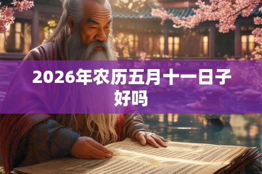 2026年农历五月十一日子好吗 2026年农历五月十一日子好吗