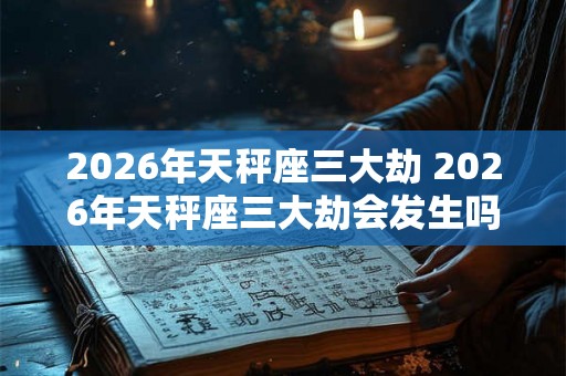 2026年天秤座三大劫 2026年天秤座三大劫会发生吗 2026年天秤座三大劫 2026年天秤座三大劫会发生吗