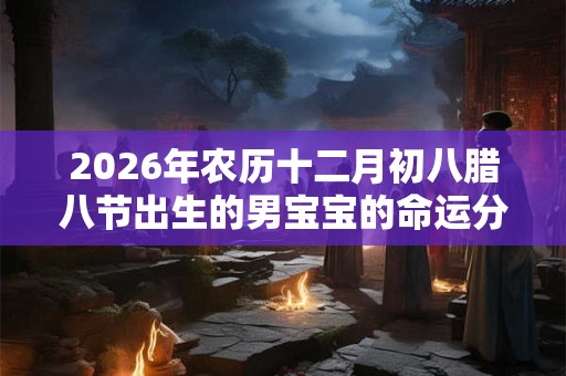 2026年农历十二月初八腊八节出生的男宝宝的命运分析