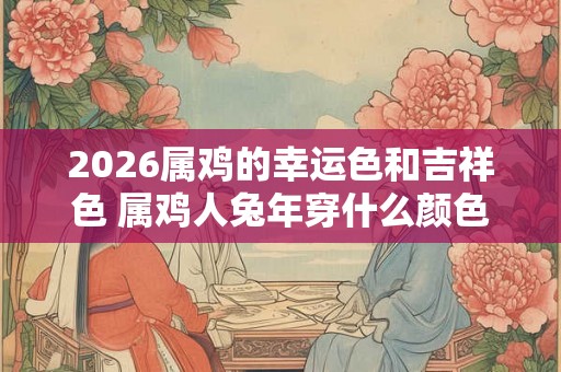 2026属鸡的幸运色和吉祥色 属鸡人兔年穿什么颜色吉利 2026属鸡的幸运色和吉祥色 属鸡人兔年穿什么颜色吉利