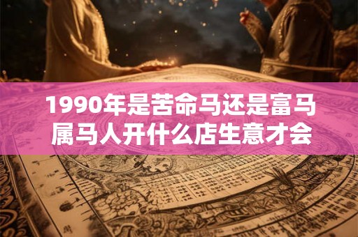 1990年是苦命马还是富马 属马人开什么店生意才会好