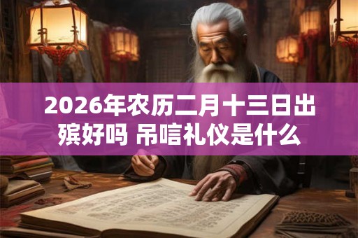 2026年农历二月十三日出殡好吗 吊唁礼仪是什么 2026年农历二月十三日出殡好吗 吊唁礼仪是什么