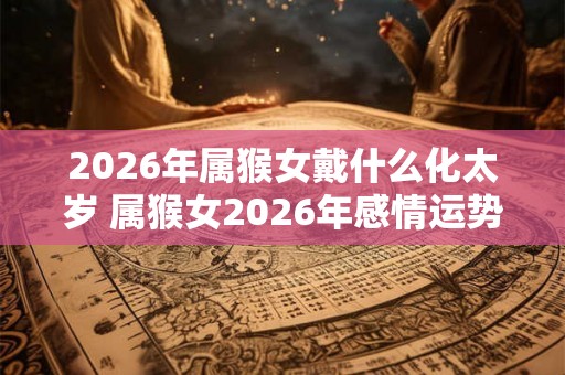 2026年属猴女戴什么化太岁 属猴女2026年感情运势