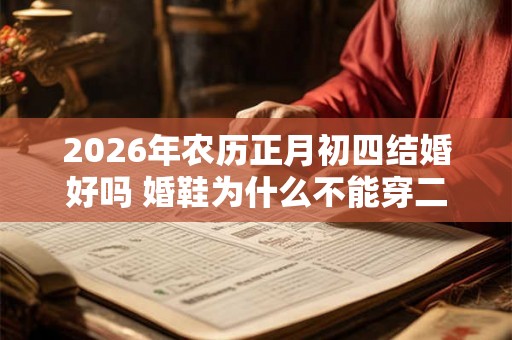 2026年农历正月初四结婚好吗 婚鞋为什么不能穿二次
