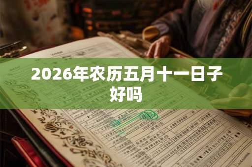 2026年农历五月十一日子好吗