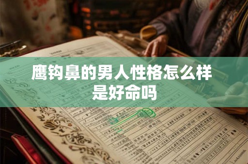 鹰钩鼻的男人性格怎么样 是好命吗 鹰钩鼻的男人性格怎么样 是好命吗