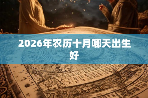 2026年农历十月哪天出生好 2026年农历十月哪天出生好
