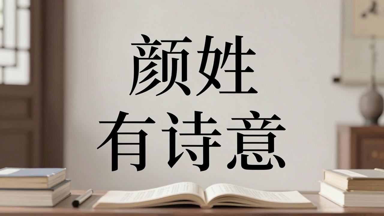 颜姓男孩名字古风有诗意