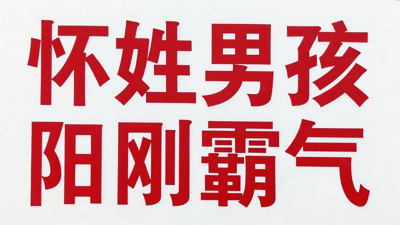 怀姓男孩名字阳刚霸气 怀姓男孩名字阳刚霸气