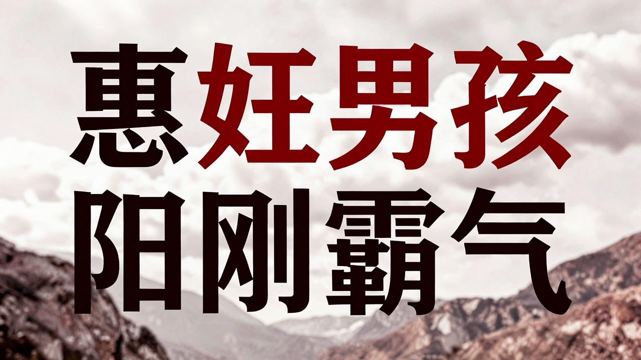 惠姓男孩名字阳刚霸气 惠姓男孩名字阳刚霸气