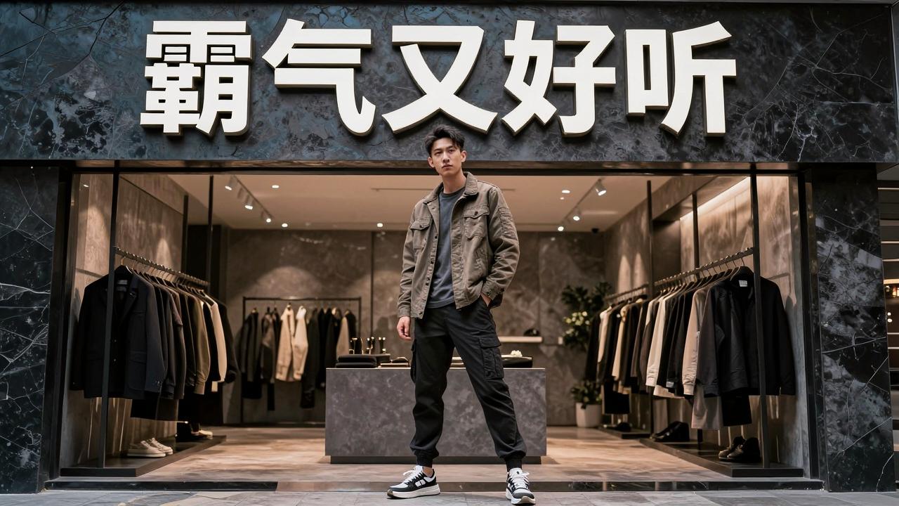 男装店名字霸气又好听