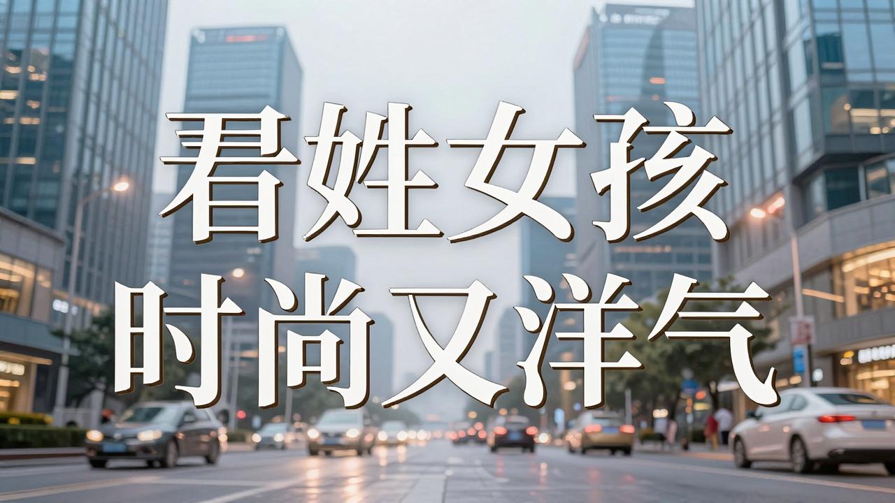强姓女孩名字时尚又洋气