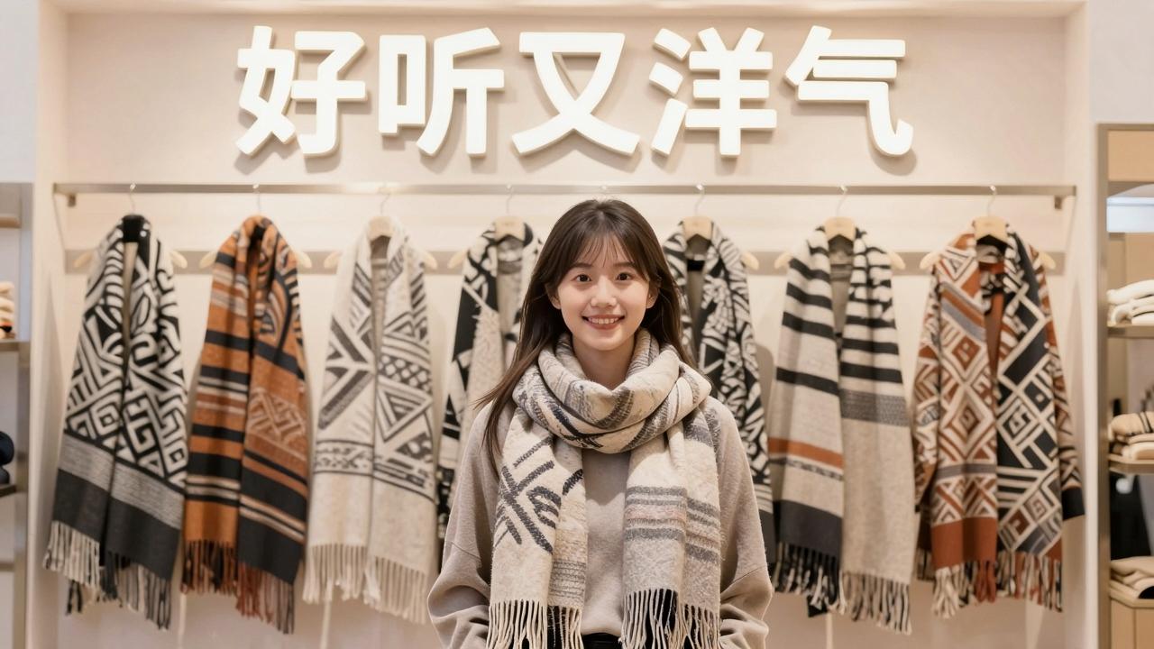 围巾店名字好听又洋气