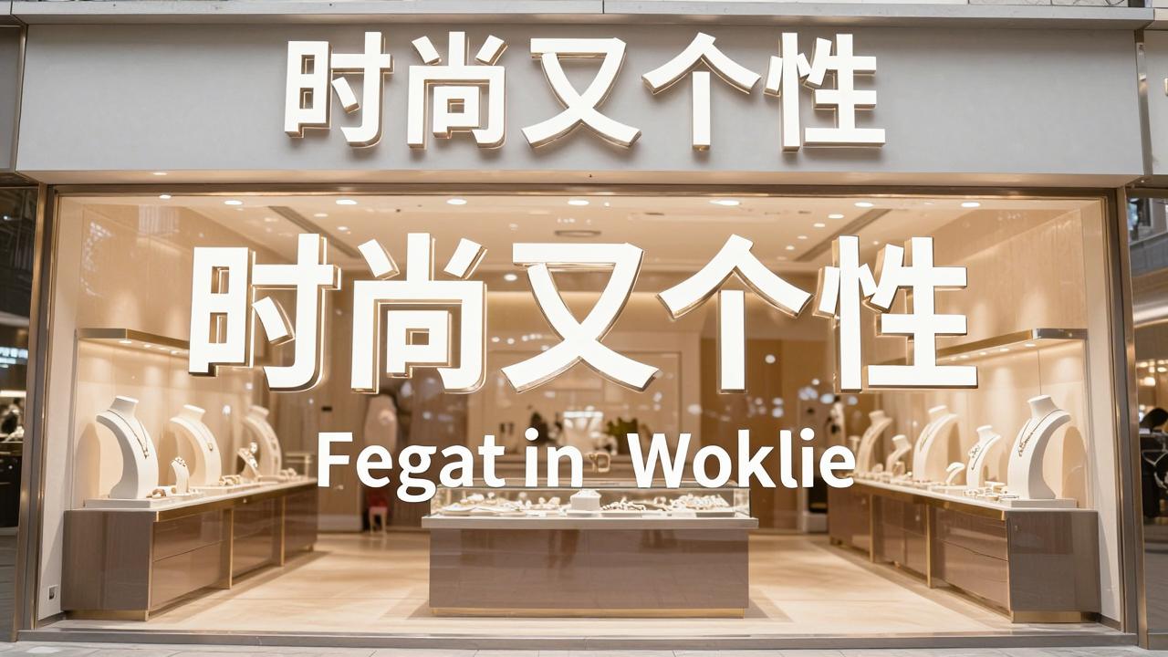 银饰店名字时尚又个性