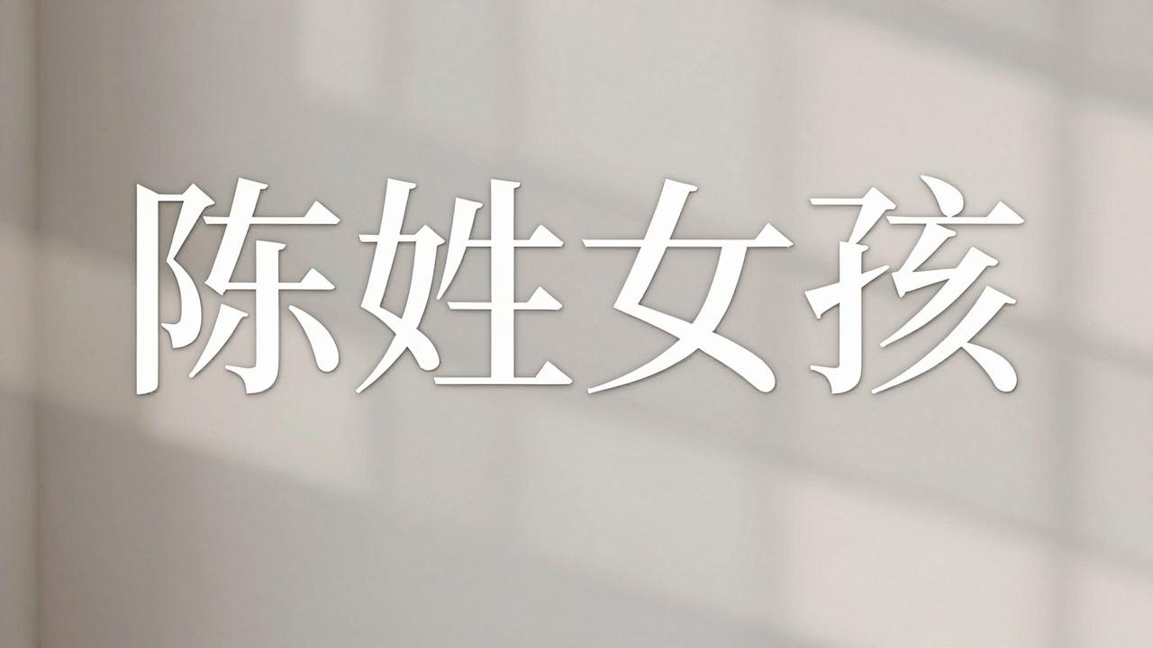 陈姓女孩名字简单又大方 陈姓女孩名字简单又大方