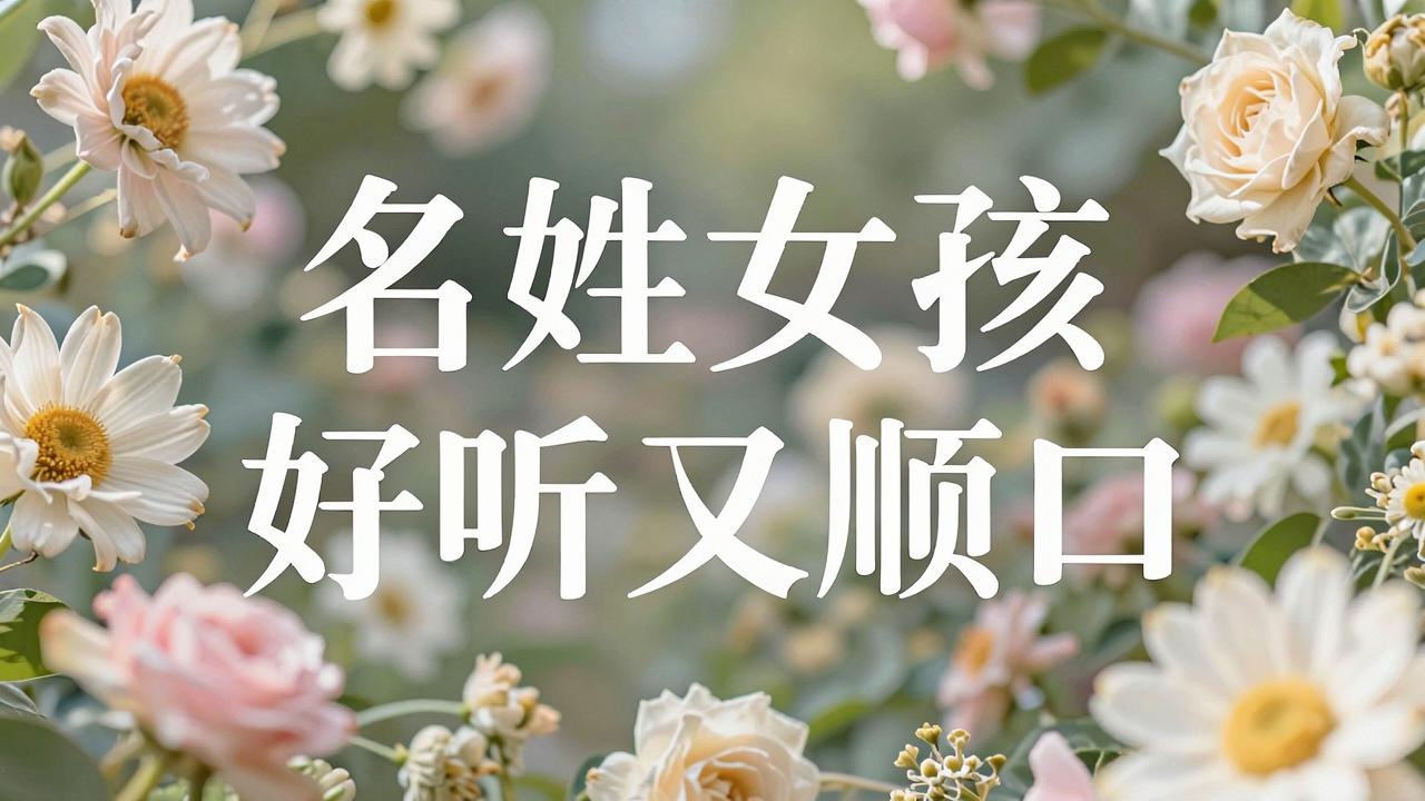 常姓女孩名字好听又顺口 常姓女孩名字好听又顺口