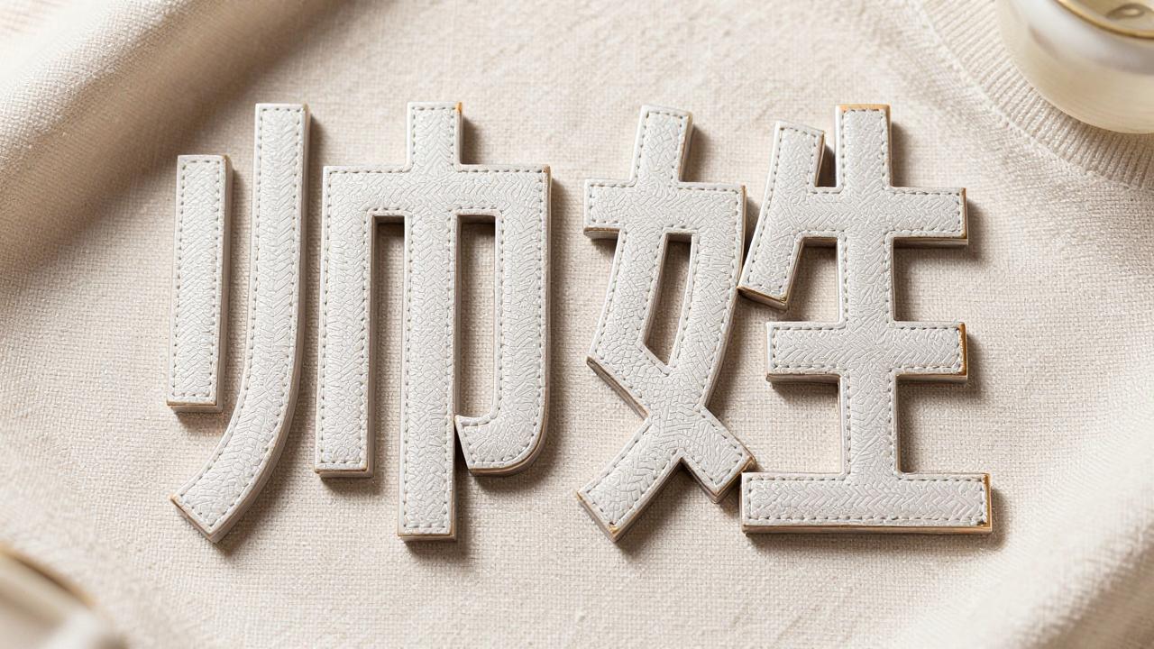 帅姓男孩名字时尚又洋气