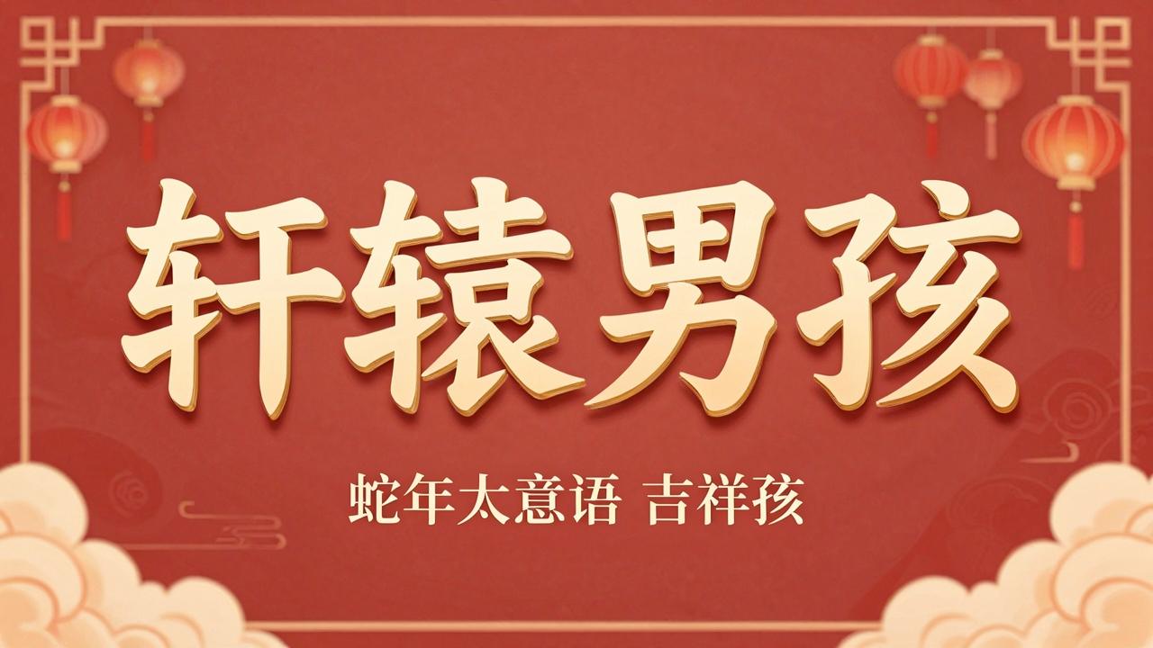 蛇年轩辕姓男孩名字吉祥有寓意 蛇年轩辕姓男孩名字吉祥有寓意