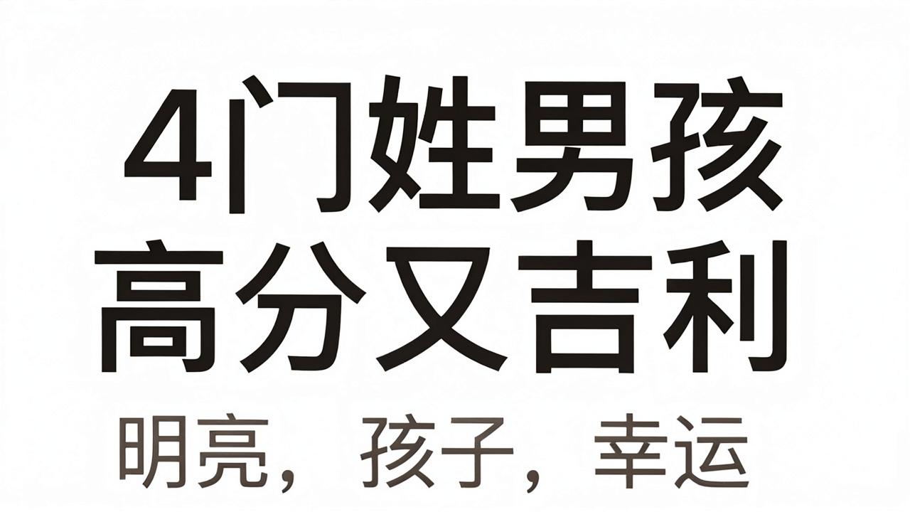 西门姓男孩名字高分又吉利 西门姓男孩名字高分又吉利