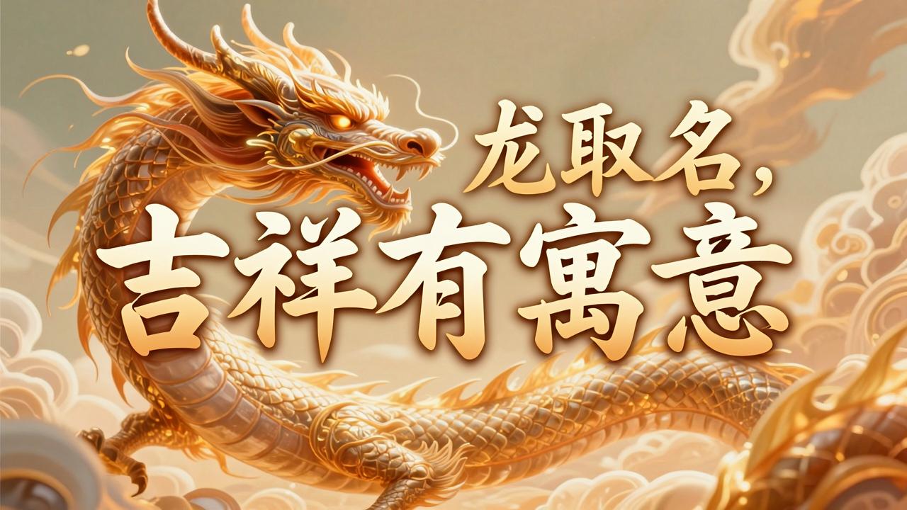 属龙取名用字吉祥有寓意
