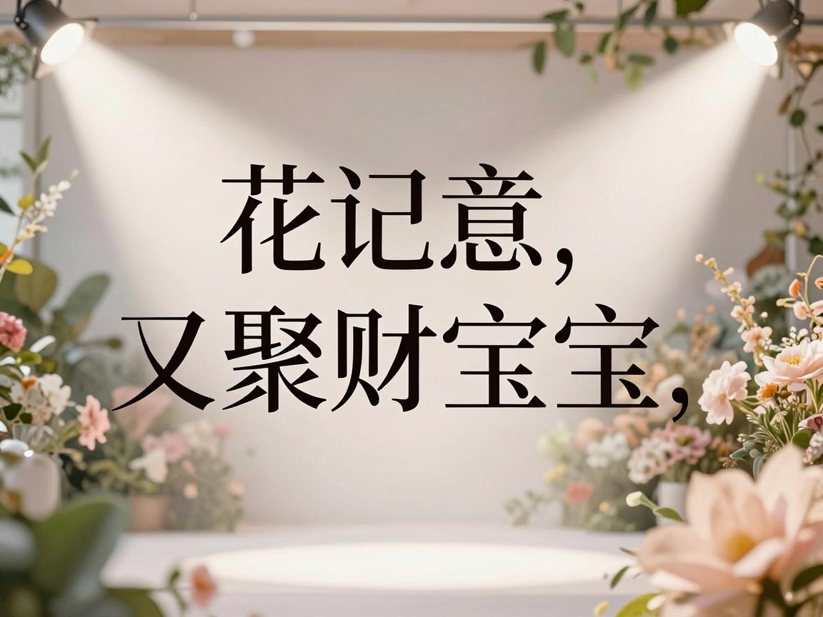 花卉店名字创意又聚财