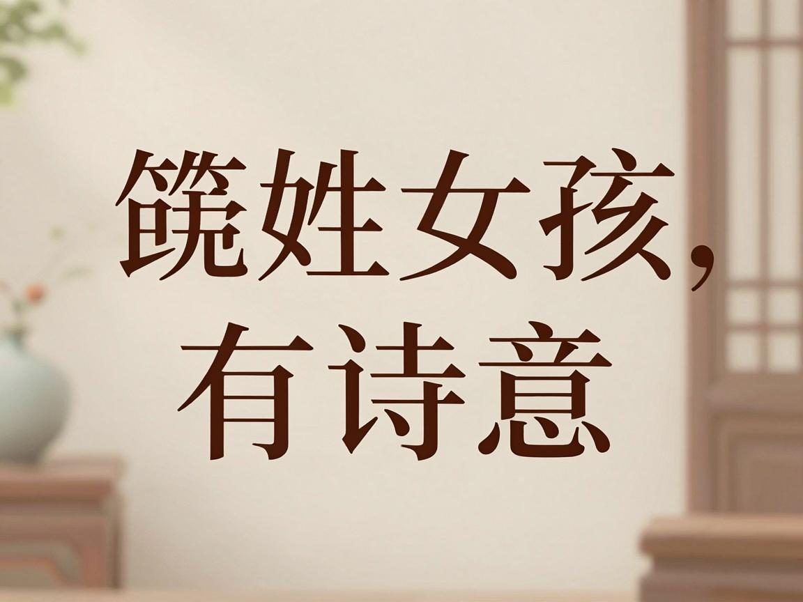 鄢姓女孩名字古风有诗意