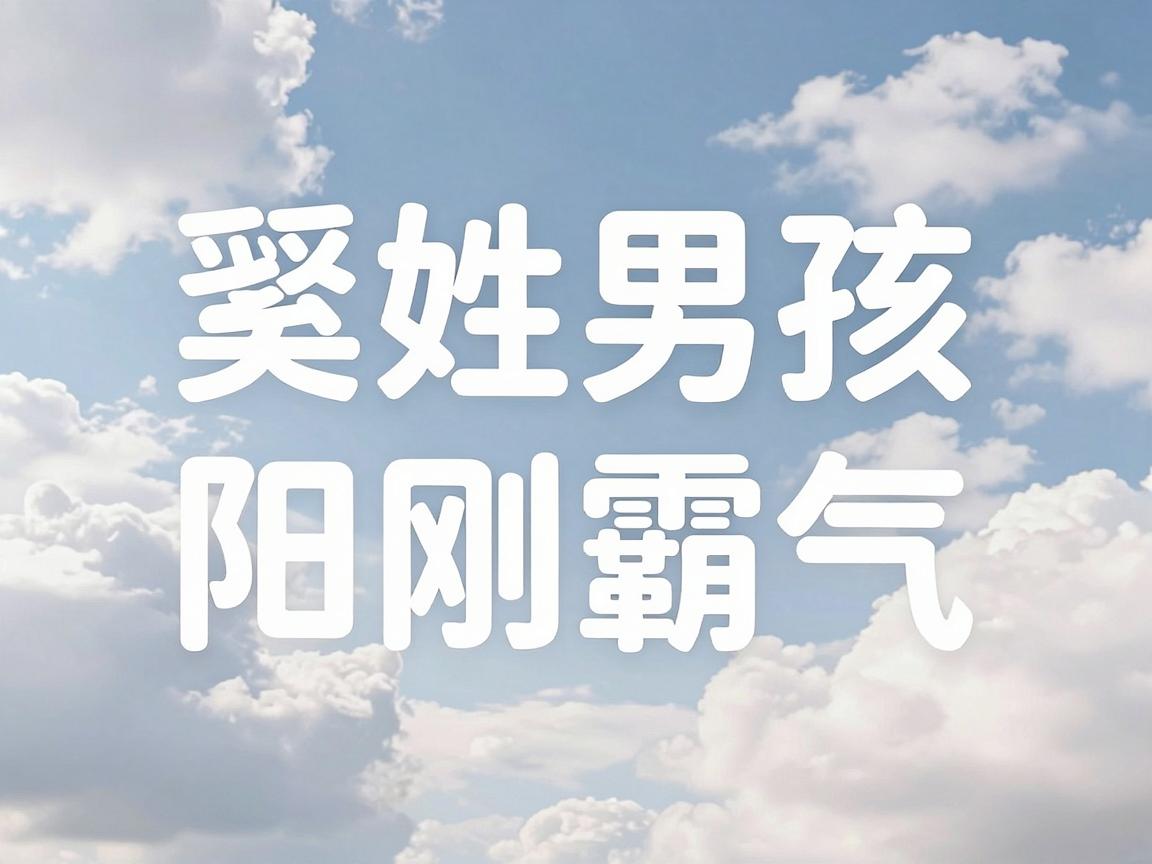 奚姓男孩名字阳刚霸气