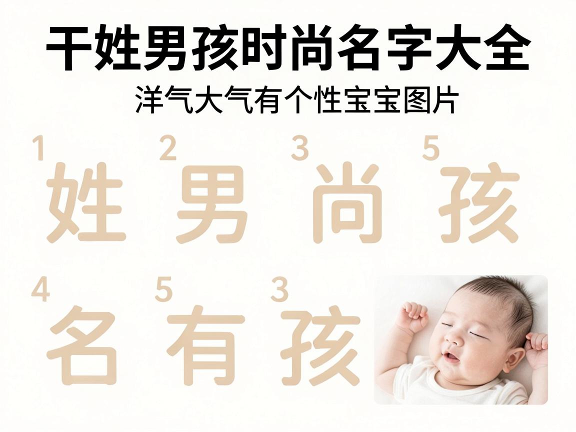 干姓男孩时尚名字大全,洋气大气有个性 干姓男孩时尚名字大全,洋气大气有个性