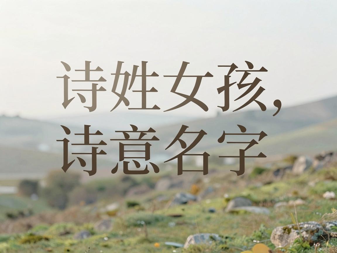 危姓女孩诗意名字大全，文雅优美有内涵