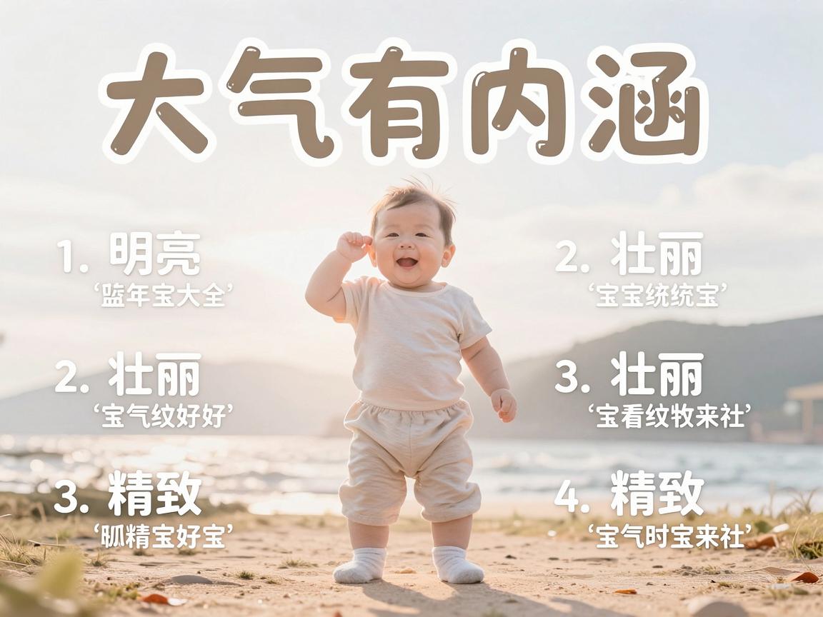 公姓男孩好听名字大全，大气有内涵