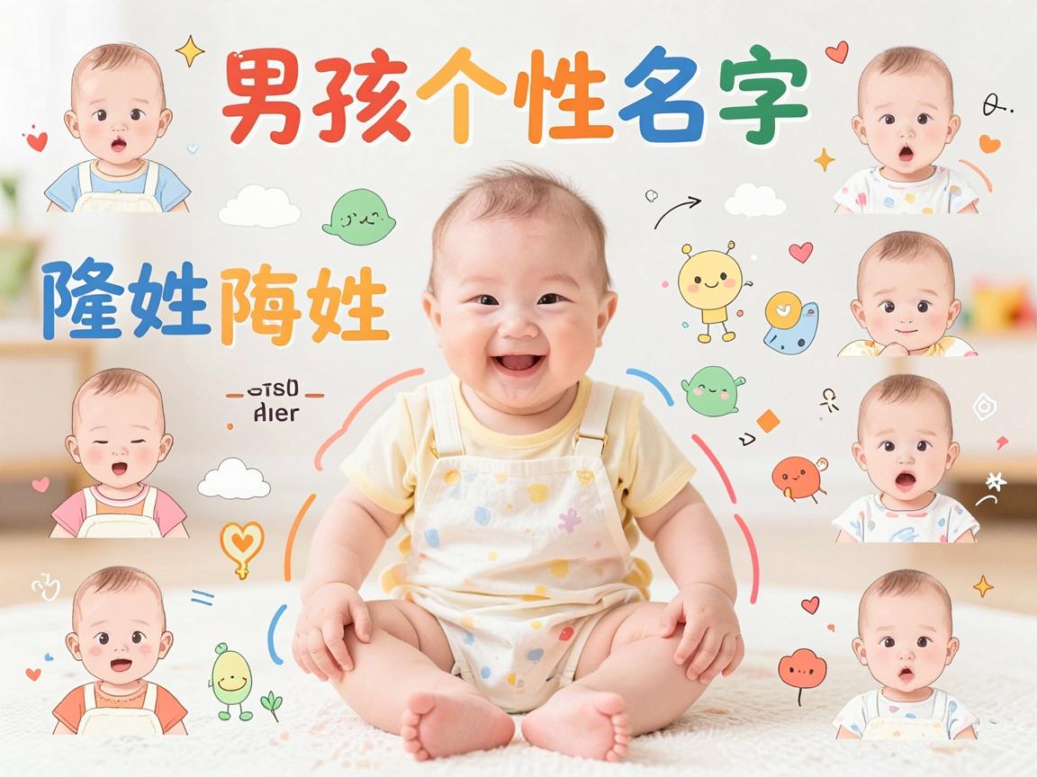 隆姓男孩个性名字大全，独特好听有内涵