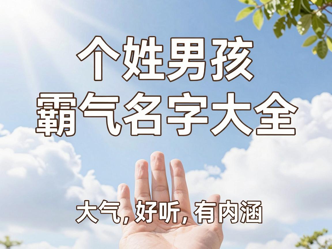封姓男孩霸气名字大全，大气好听有内涵