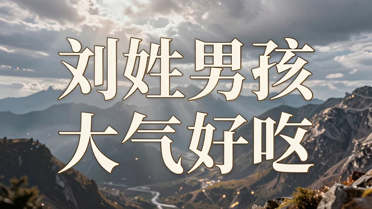 刘姓取男孩名字大气好听 刘姓取男孩名字大气好听