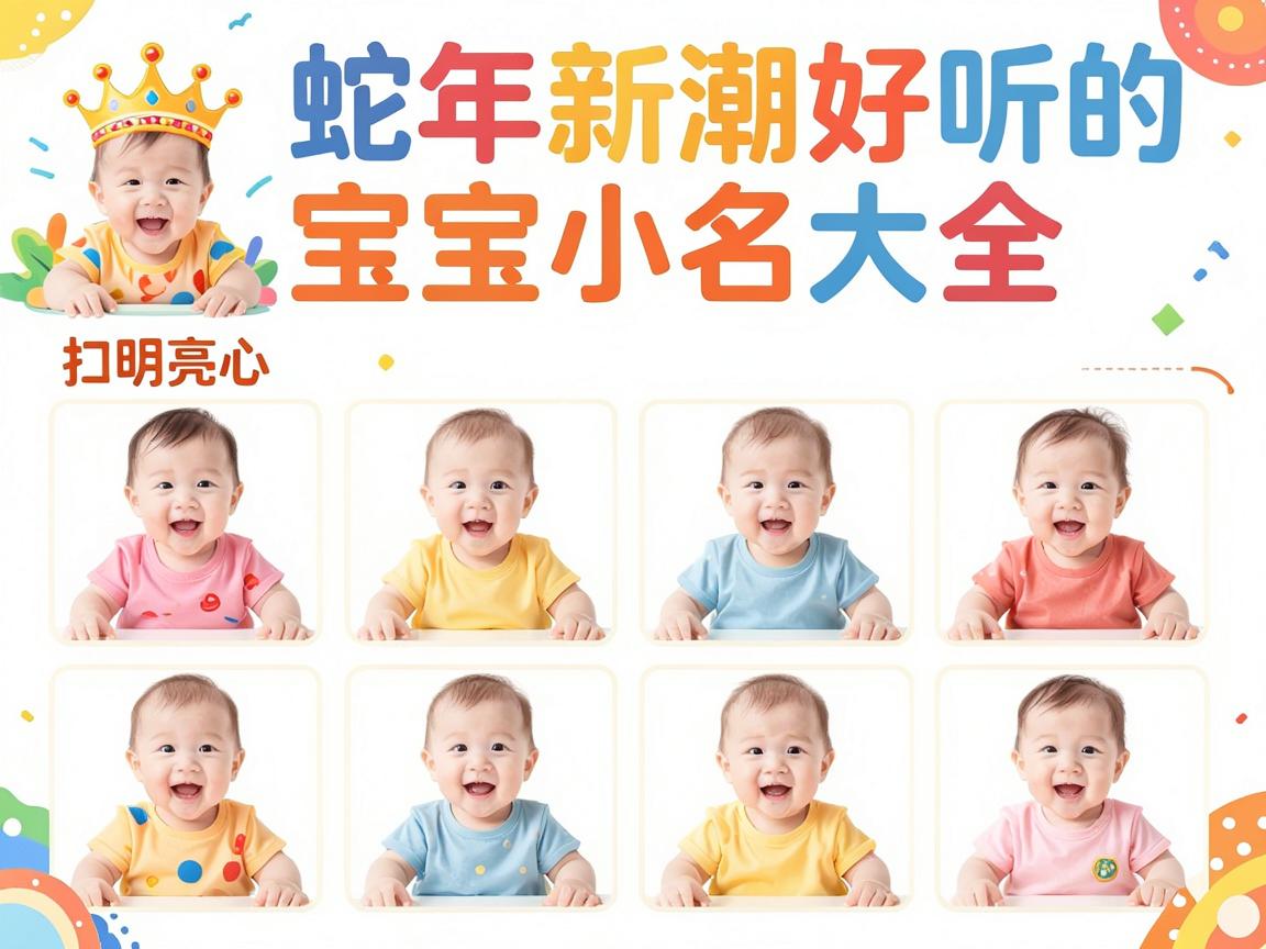 蛇年新潮好听的宝宝小名大全