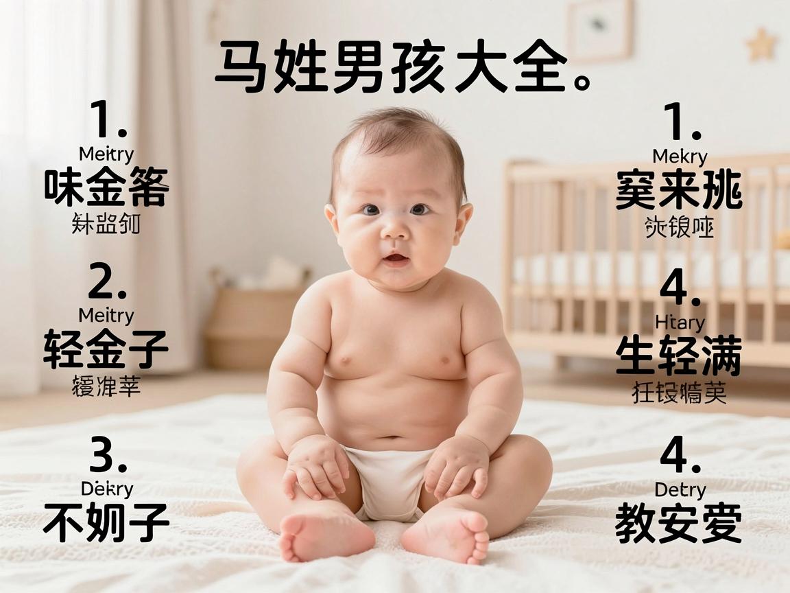 马姓男孩名字大全