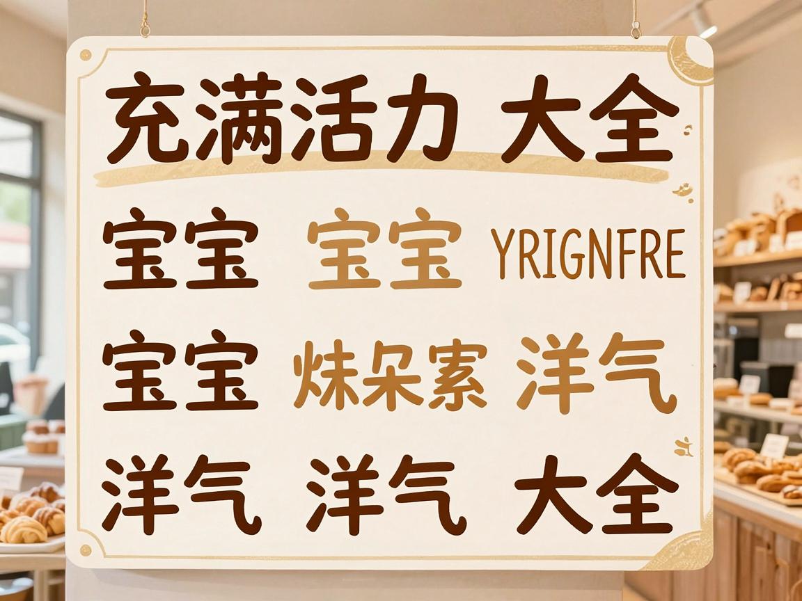 个性洋气的烘焙店名字大全 个性洋气的烘焙店名字大全