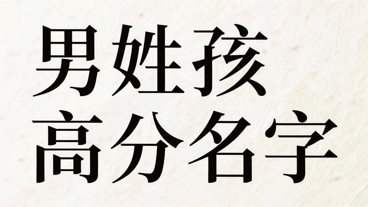 佘姓男孩高分名字有哪些 佘姓男孩高分名字有哪些