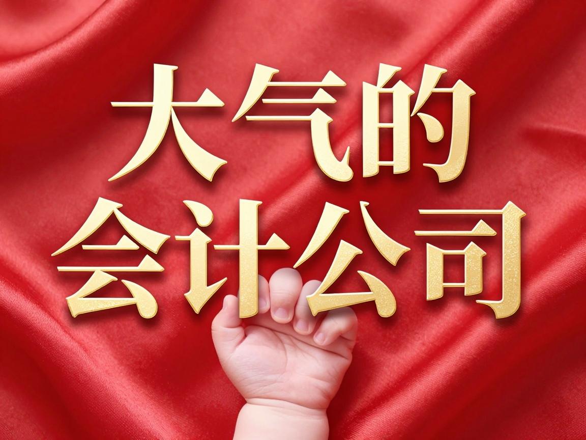 记账公司好听大气的名字