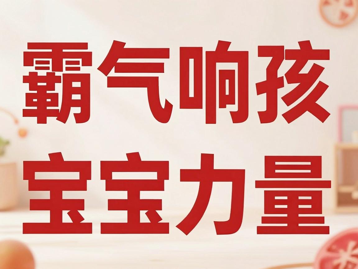 姓连霸气响亮的男孩名字