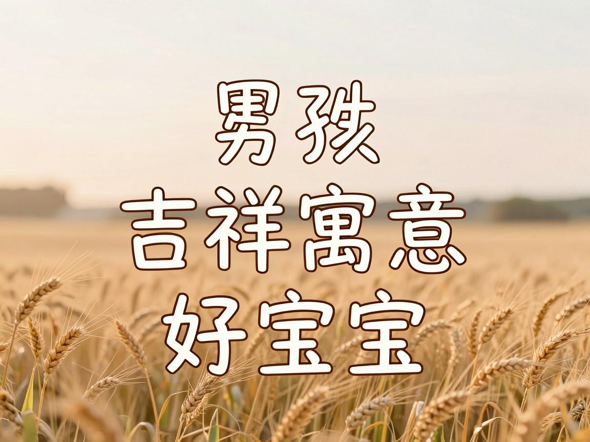 农姓男孩名字吉祥寓意好
