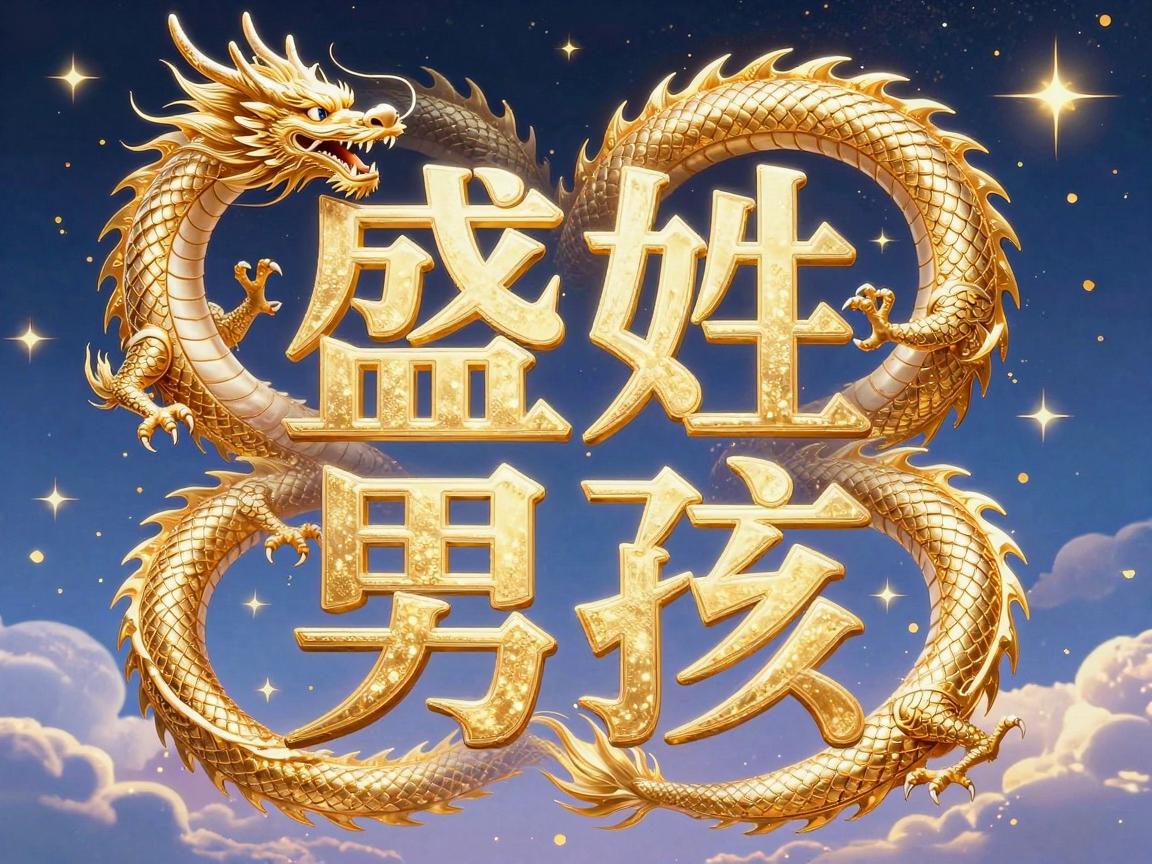 龙年盛姓男孩吉祥名字大全