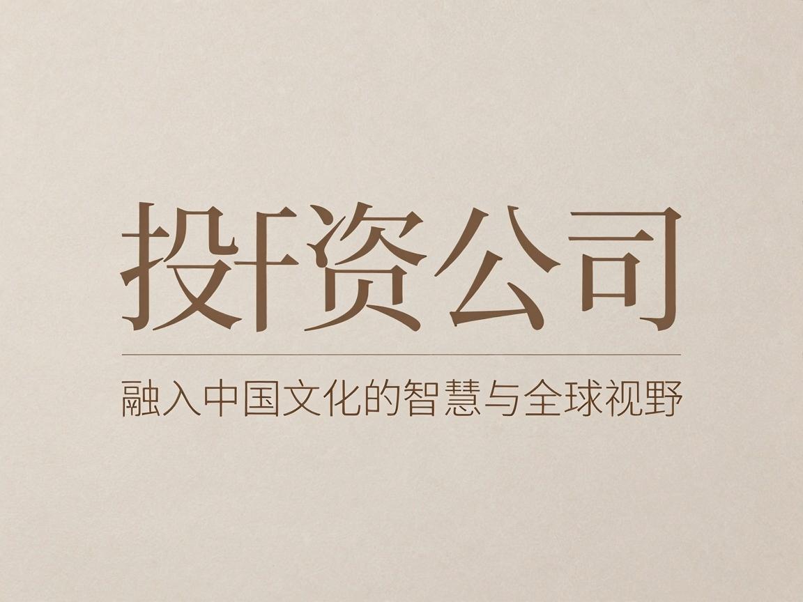 投资公司取什么名字好，稳健有格局的投资公司名字推荐