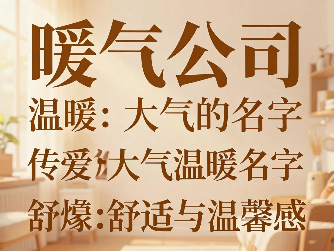 暖气公司取什么名字好,温暖大气的暖气公司名字大全 暖气公司取什么名字好,温暖大气的暖气公司名字大全