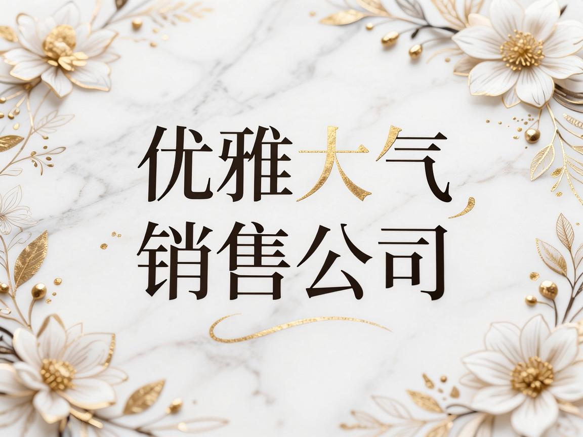 销售公司取什么名字好,简单大气的销售公司名字大全 销售公司取什么名字好,简单大气的销售公司名字大全