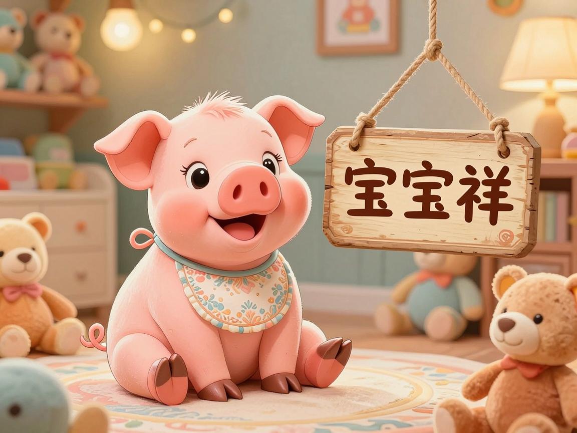 属猪起名日字旁用字寓意解析